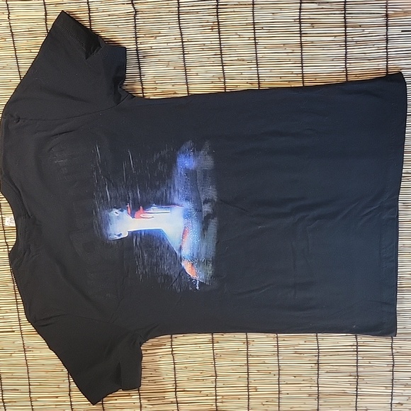 DUAL PRINT Man Eater Glitchy "Bella Canvis" Tee - Picture 8 of 8